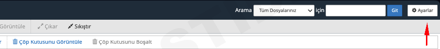 cPanel Gizli Dosyaları Görüntüleme (Resimli Anlatım) 2 gizli dosyalari gosterme 2