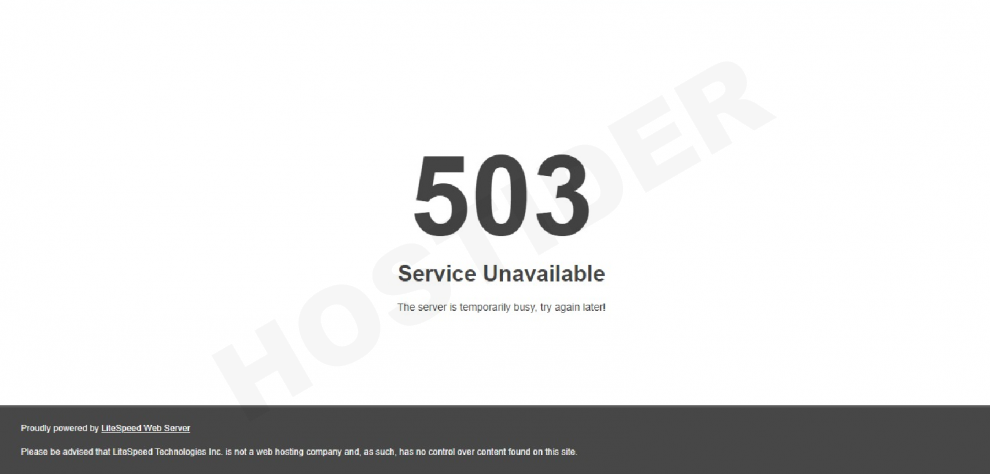 503 Service Unavailable Hatası Nedir? Kapsamlı Çözüm Rehberi 2 503 2