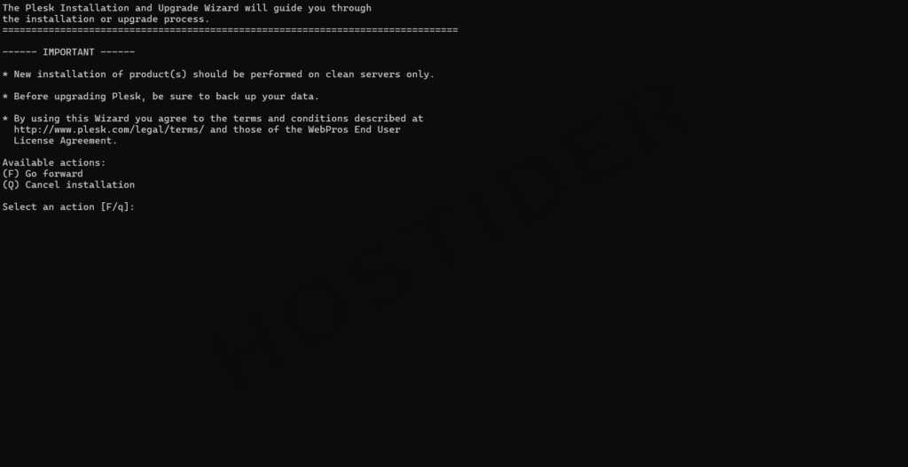 Almalinux 8 Plesk Kurulumu (Resimli Anlatım) 2 plesk 1