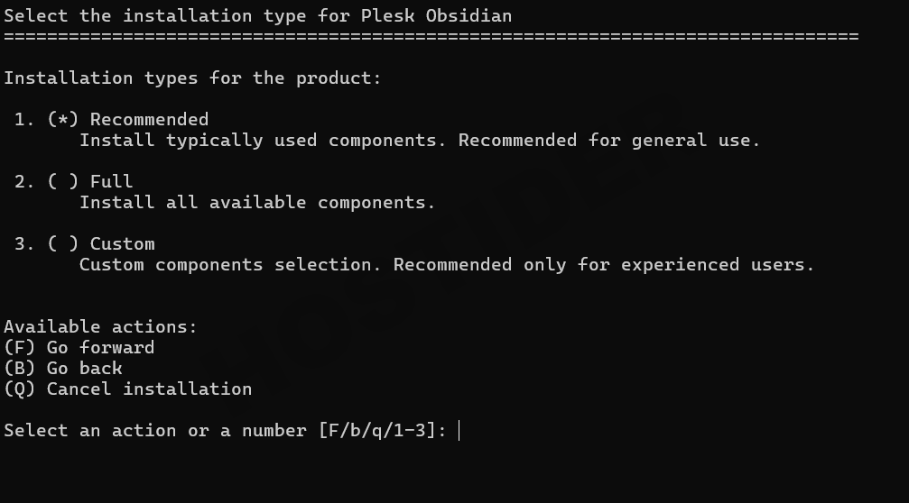 Almalinux 8 Plesk Kurulumu (Resimli Anlatım) 4 plesk 3