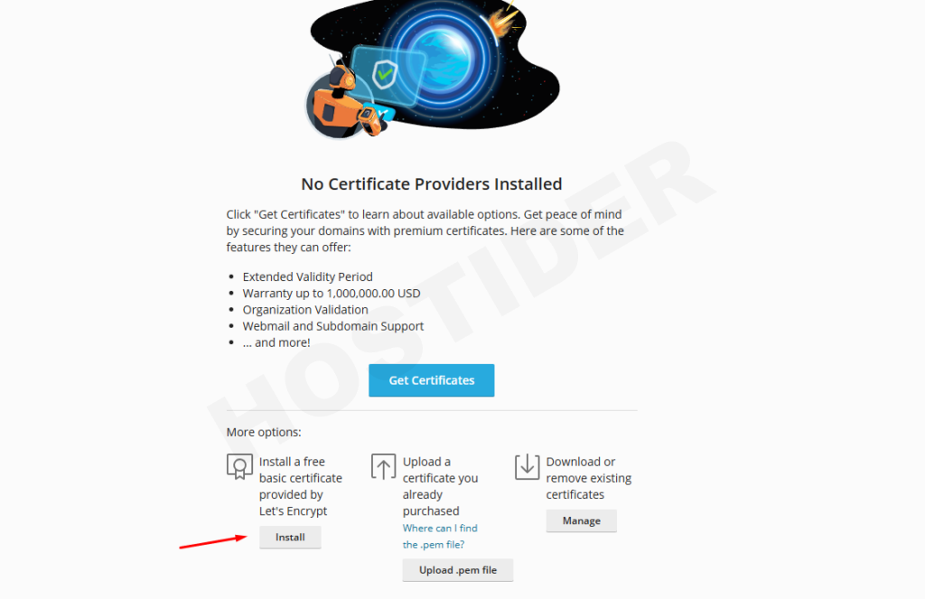 Plesk Ücretsiz SSL (Let’s Encrypt™ SSL) Kurulumu 3 plesk ssl 2