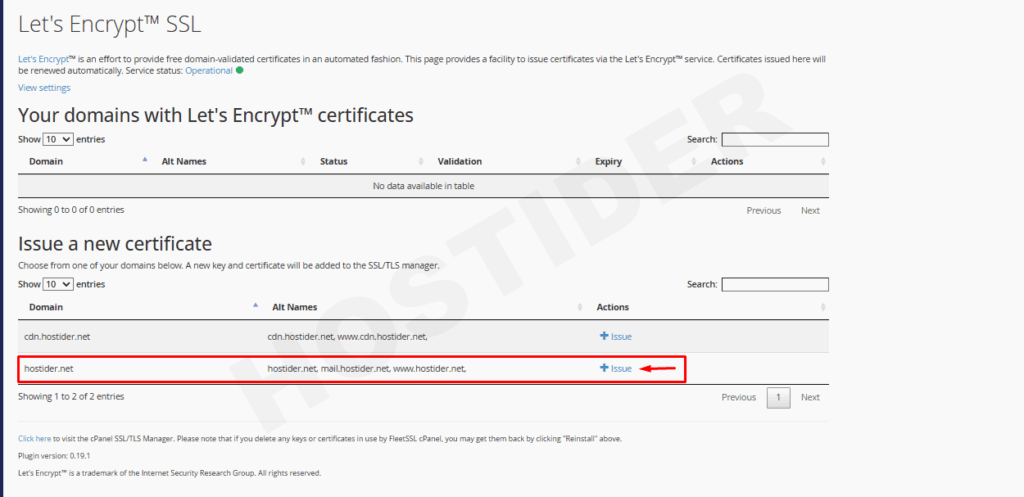 cPanel Ücretsiz SSL (Let's Encrypt™ SSL) Kurulumu 3 ucretsiz ssl 2 min
