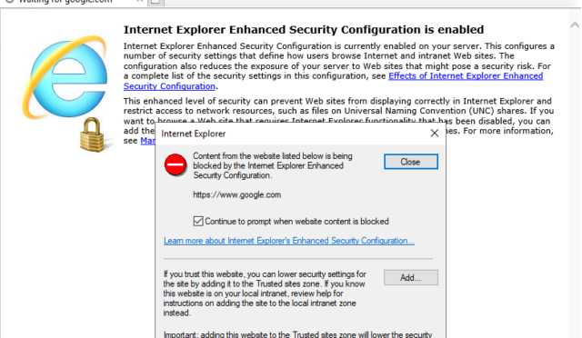 Windows Server 2012/2016/2019/2022 Sahip Sunucularda İndirme Sorunu Çözümü
